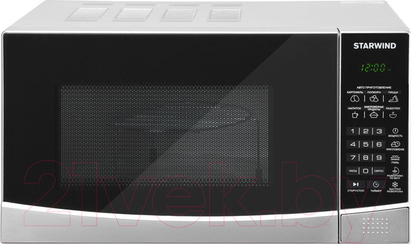 Изображение товара Микроволновая печь StarWind SMW3120 (серебристый/черный)