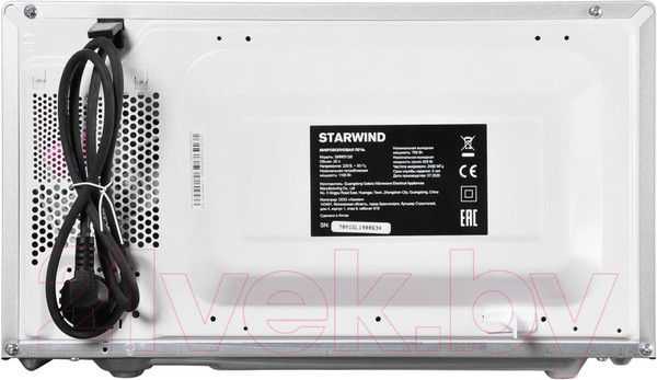 Изображение товара Микроволновая печь StarWind SMW3120 (серебристый/черный)