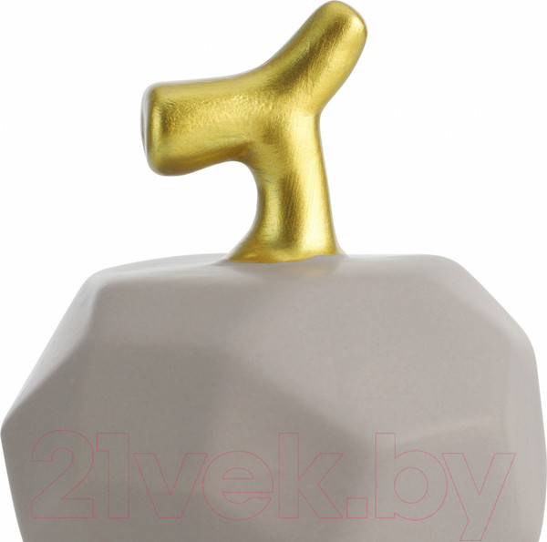 Изображение товара Статуэтка Eglo Vallee Яблоко 427003 (керамика, серый/матовая латунь)