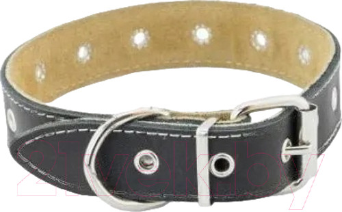 Изображение товара Ошейник Homepet 30мм до 52см / 84023 (черный)
