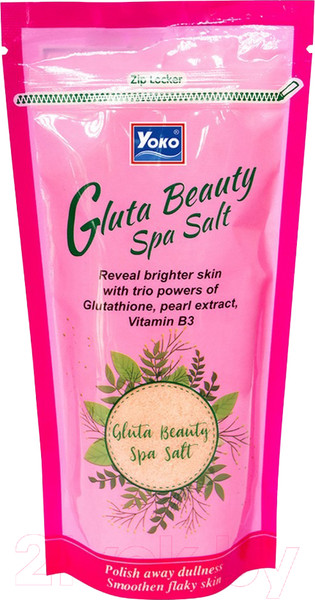 Изображение товара Скраб для тела Siam Yoko Солевой Gluta Beauty Spa Salt (300г)