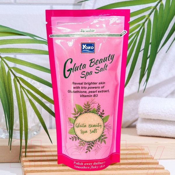 Изображение товара Скраб для тела Siam Yoko Солевой Gluta Beauty Spa Salt (300г)