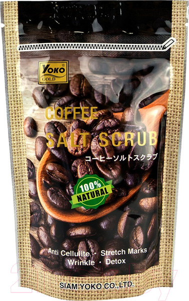 Изображение товара Скраб для тела Siam Yoko Солевой Coffee Salt Scrub (280г)