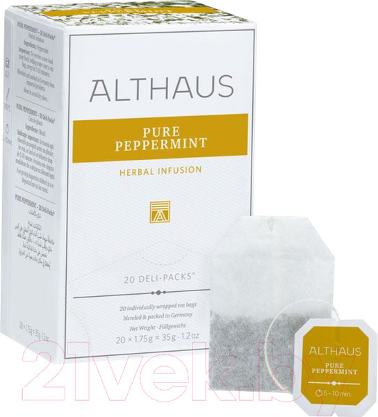 Изображение товара Чайный напиток Althaus Deli Packs Чистая Мята (20x1.75г)