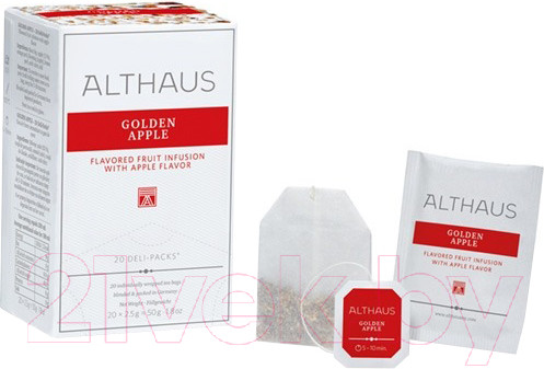 Изображение товара Чайный напиток Althaus Deli Packs Золотое яблоко (20x2.5г)