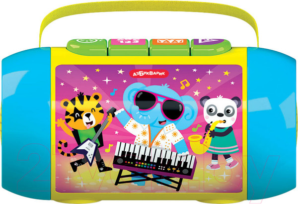Изображение товара Музыкальная игрушка Азбукварик Супердискотека. Музыкальная колонка / 3325 