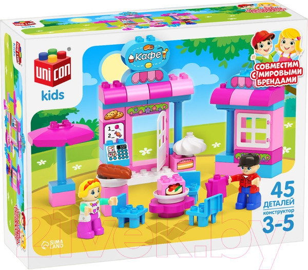 Изображение товара Конструктор Unicon Магазин / 9468380 (45эл)