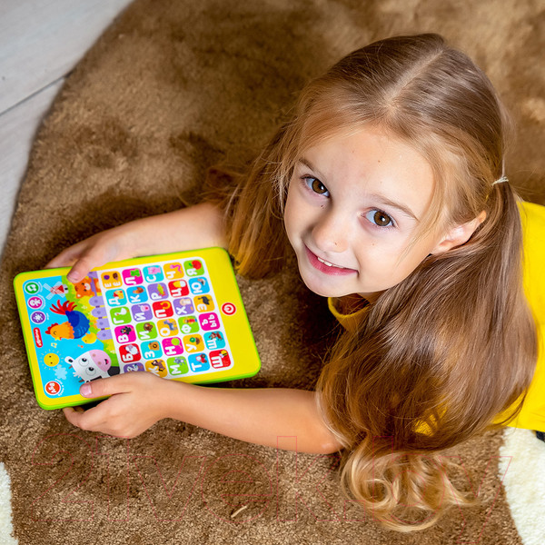 Изображение товара Развивающая игрушка Азбукварик Азбука. Друзья на ферме. Говорящий планшетик / 3035 