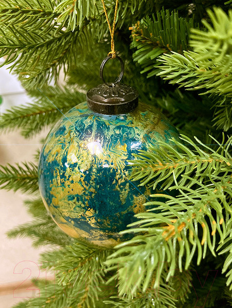 Изображение товара Шар новогодний Shishi 61914 (9.5см)