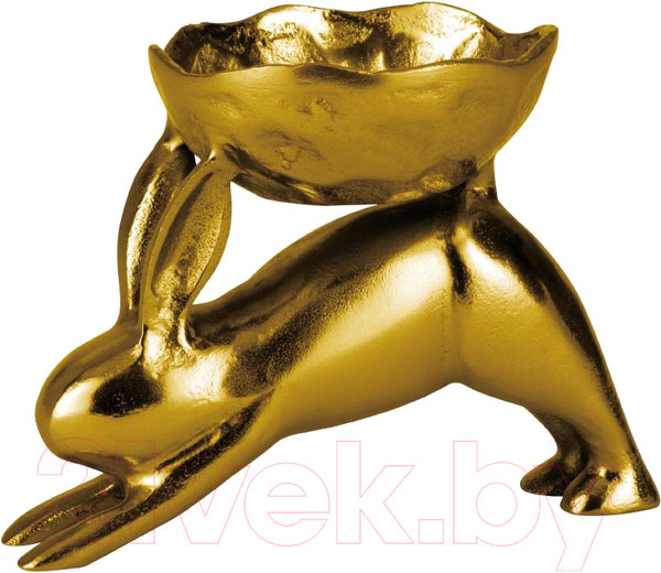 Изображение товара Статуэтка Eglo Ambalava Заяц с чашей 427299 (алюминий, золото)