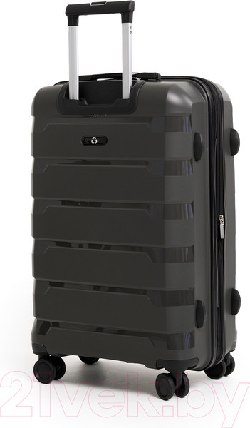 Изображение товара Набор чемоданов Pride РР-9602 (2шт, серый)