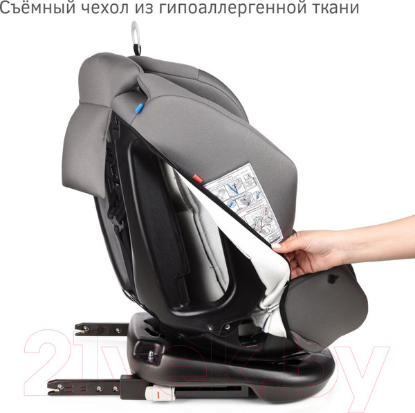 Изображение товара Автокресло Siger Ультра Isofix / KRES3910 (светло-серый)
