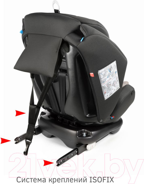 Изображение товара Автокресло Siger Ультра Isofix / KRES3911 (темно-серый)