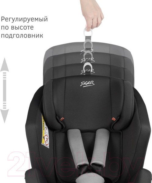 Изображение товара Автокресло Siger Ультра / KRES3915 (антрацит/серый)