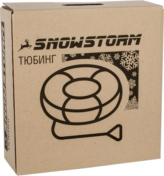 Изображение товара Тюбинг-ватрушка Snowstorm BZ-90 Donut / W112867 (розовый)