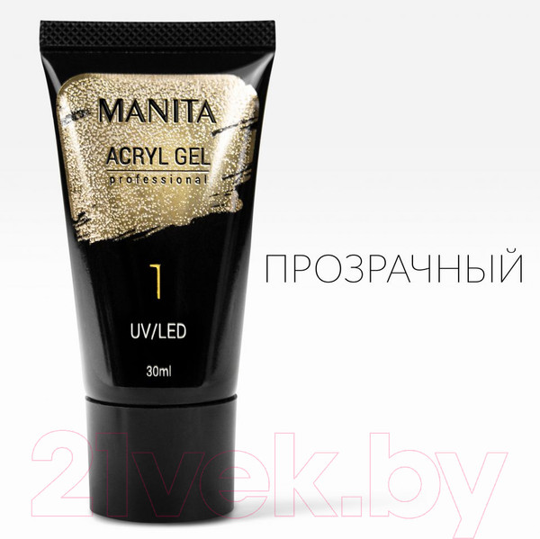 Изображение товара Акригель Manita Professional №01 прозрачный (30мл)