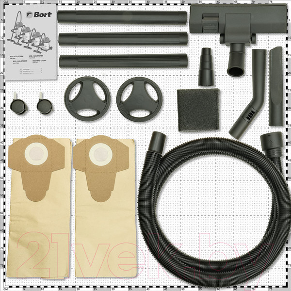 Изображение товара Профессиональный пылесос Bort BSS-1630-STORM (93417500)