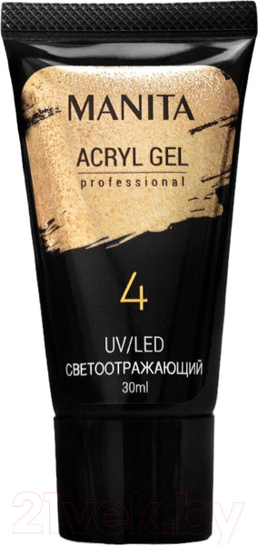 Изображение товара Акригель Manita Professional №04 светоотражающий (30мл)