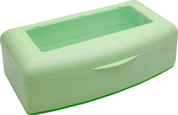 Изображение товара Контейнер для дезинфекции Nail Art С прозрачной крышкой (салатовый)