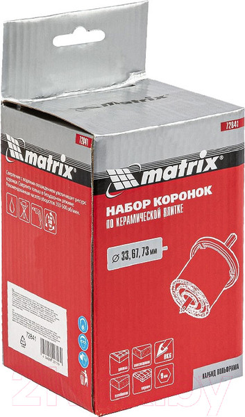 Изображение товара Набор коронок Matrix 72841