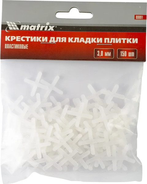 Изображение товара Крестики для укладки плитки Matrix 88091 (150шт)