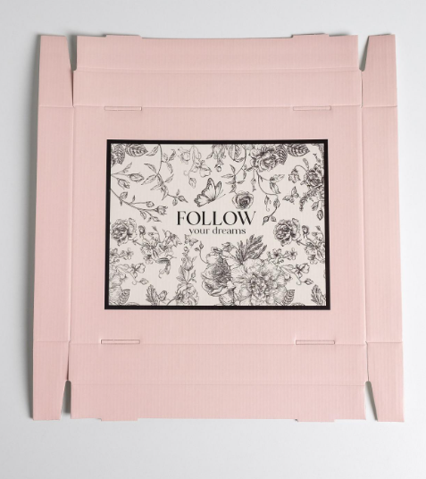 Изображение товара Коробка подарочная Дарите счастье Цветы / 5306138