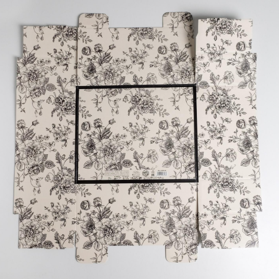 Изображение товара Коробка подарочная Дарите счастье Цветы / 5306138