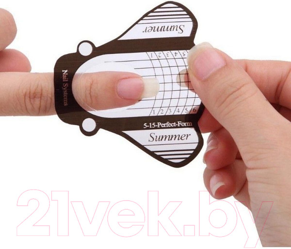 Изображение товара Формы для наращивания ногтей Nail Art Пчела (500шт)