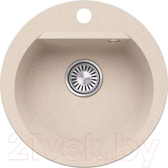 Изображение товара Мойка кухонная Polygran Atol-520 (кремовый)