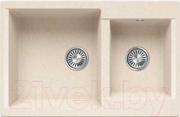 Изображение товара Мойка кухонная Polygran Brig 772 (кремовый)