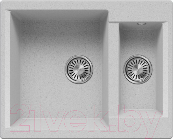 Изображение товара Мойка кухонная Polygran Brig 620 (светло-серый)