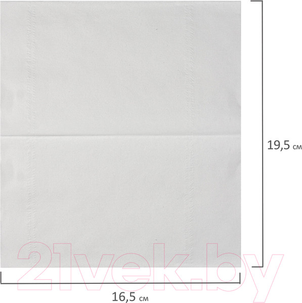 Изображение товара Бумажные салфетки Laima Premium / 112510 (белый)