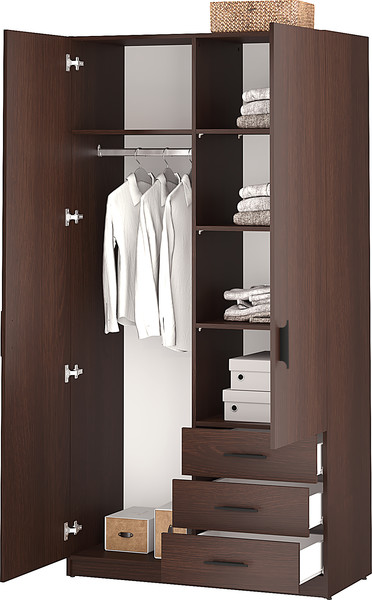 Изображение товара Шкаф Involux Престон 226H001 (венге)