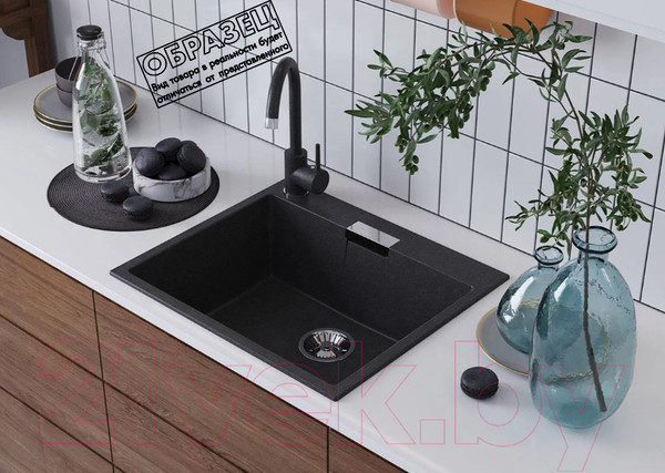 Изображение товара Мойка кухонная Tolero TL-580 (туман)