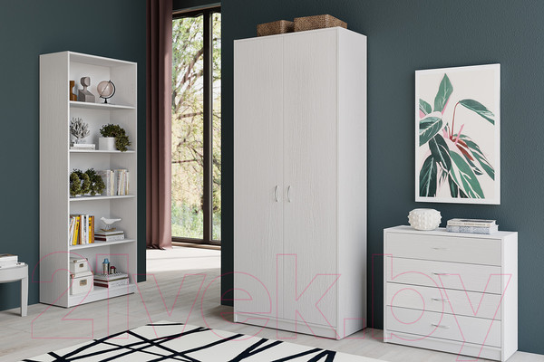 Изображение товара Стеллаж Involux Престон 226H003 (белый структурный)