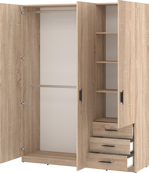 Изображение товара Шкаф Involux Престон 226H012 (сонома/белый)