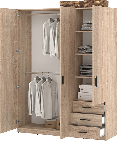 Изображение товара Шкаф Involux Престон 226H012 (сонома/белый)