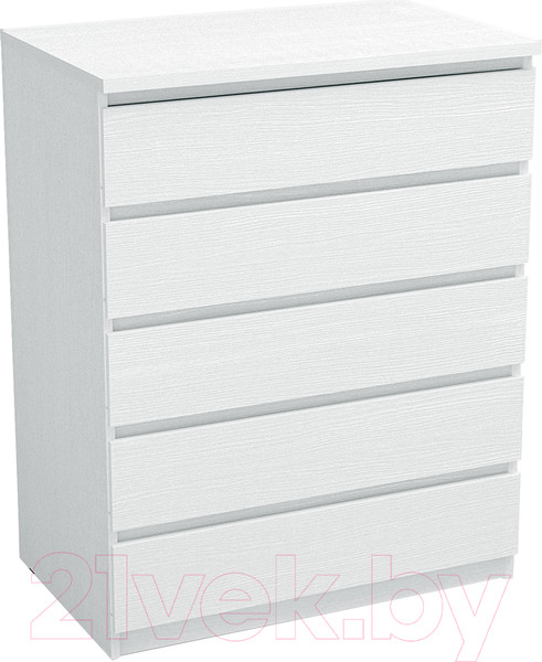 Изображение товара Комод Involux Престон 226T003 (белый структурный)