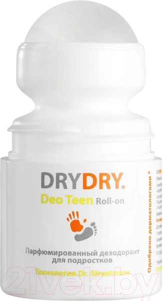 Изображение товара Дезодорант шариковый Dry Dry Для подростков (50мл)