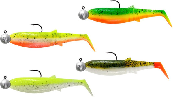 Изображение товара Мягкая приманка Savage Gear Cannibal Shad Darkwater Mix / 77185