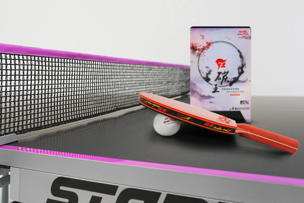 Изображение товара Ракетка для настольного тенниса Double Fish Red Carbon King 5 СК-10