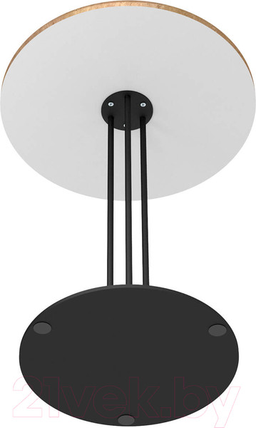 Изображение товара Журнальный столик Sheffilton SHT-CT44-1/H43 (тирион/черный муар)