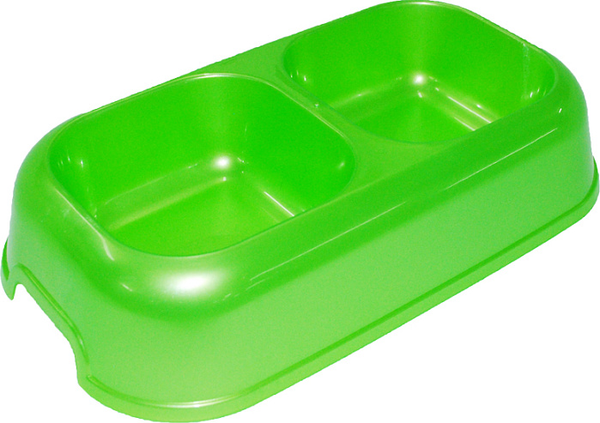 Изображение товара Миска для животных Homepet Двойная / 71338 (2x350мл)