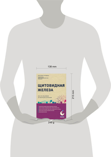 Изображение товара Книга Эксмо Щитовидная железа. Все от анализов до методов лечения (Трошина Екатерина)