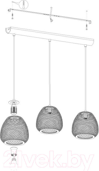 Изображение товара Потолочный светильник Eglo Dembleby 43266