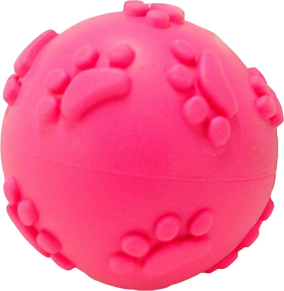 Изображение товара Игрушка для собак Homepet Мяч с рисунком лапки с пищалкой / 70101