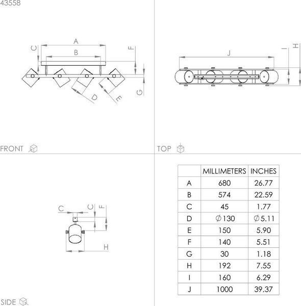 Изображение товара Спот Eglo Hornwood 43558