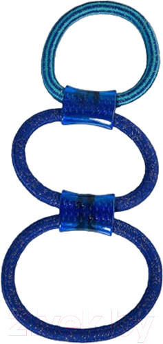 Изображение товара Игрушка для собак Homepet Тяни-толкай из каната / 80560 (синий/голубой)