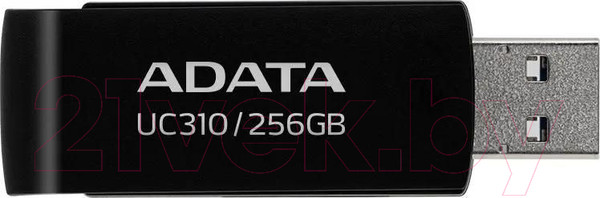 Изображение товара USB flash накопитель A-data UC310 256GB (UC310-256G-RBK)