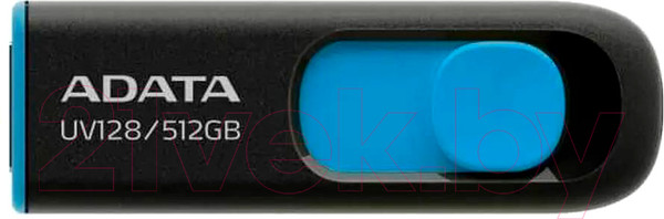 Изображение товара USB flash накопитель A-data DashDrive UV128 512GB (AUV128-512G-RBE)